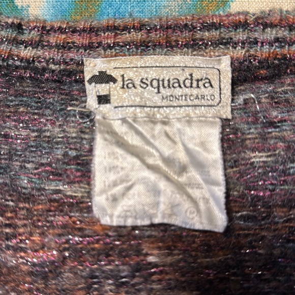 Vintage La Squadra Monte Carlo cardigan mohair blend size small-medium, Italy - Picture 12 of 13